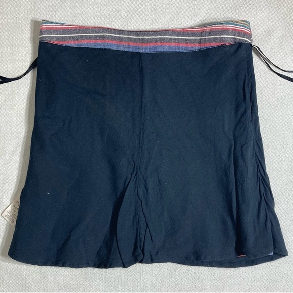 FREE PEOPLE | Yours Truly Multicolor Chevron Striped Mini Skirt - Picture 7 of 16